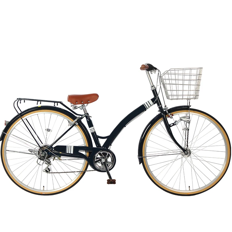 New design 27 inch Japan market adult bicycle 6 speed for man and woman city bike