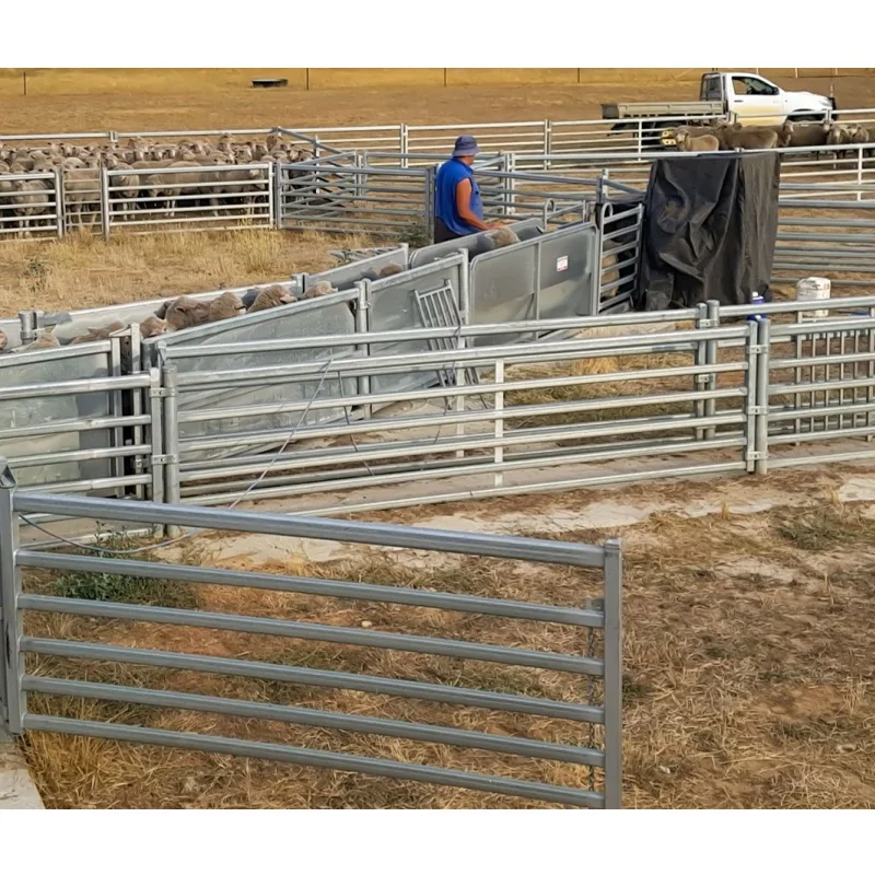 Wholesale Metal Corral&Gate/Customized Sheep Goat Hog Panels/Portable Livestock Cow Cattle Yard/Bull Horse Penning