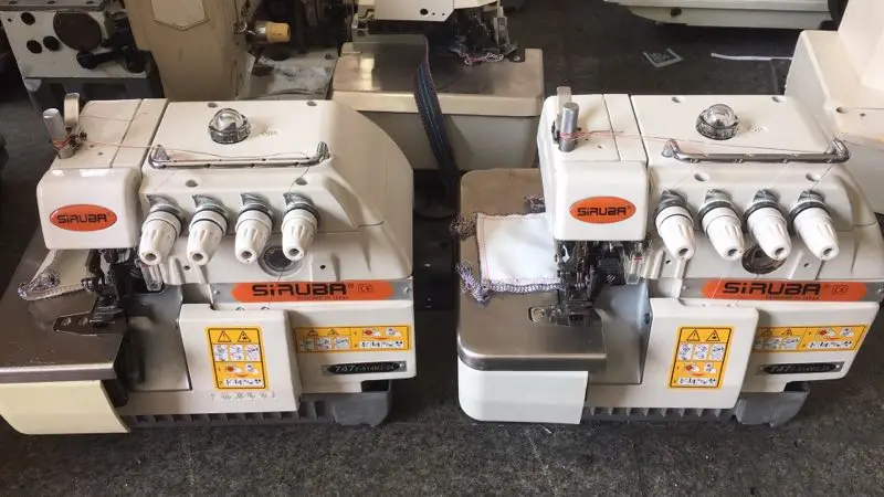 Kingtexs UH9000 double needle overlock industrial sewing machine for leisure wear new model good price sell