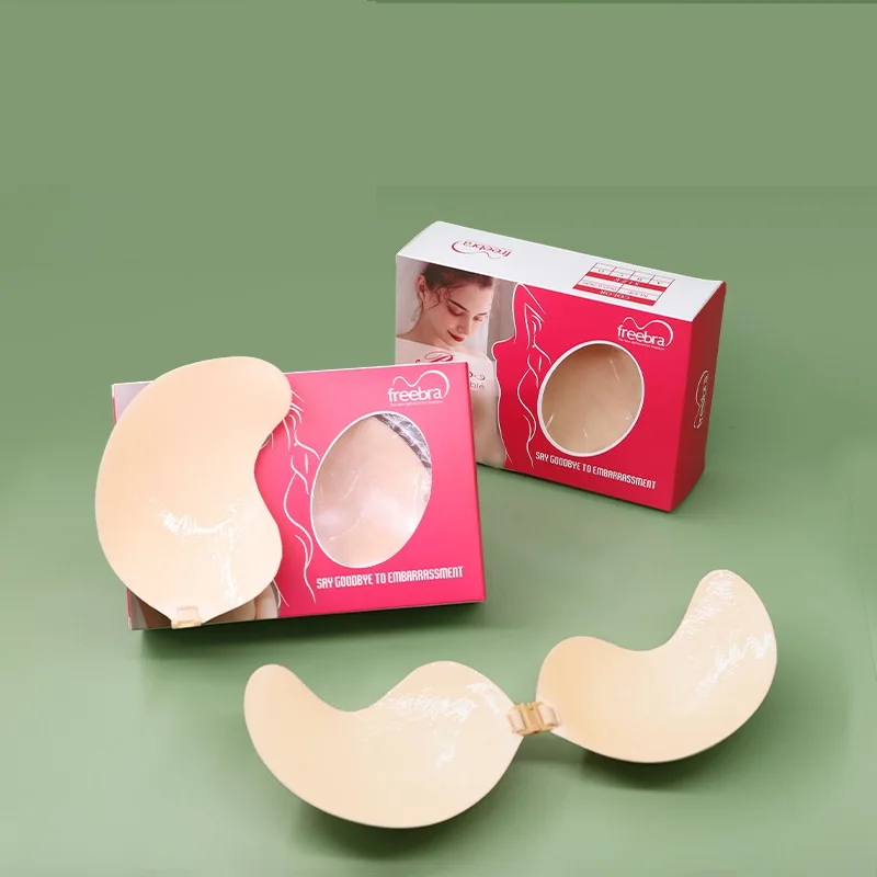European And American Reusable Silicone Invisible Transparent Nipple Cover Nude Waterproof Silicone Nipple Covers
