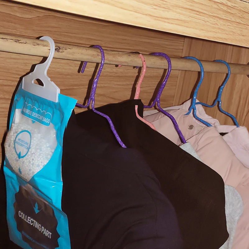 Moisture Indoor Air Absorber High Moisture Absorption Capacity Absorbent Calcium Choride Hanging Dehumidifier Bag