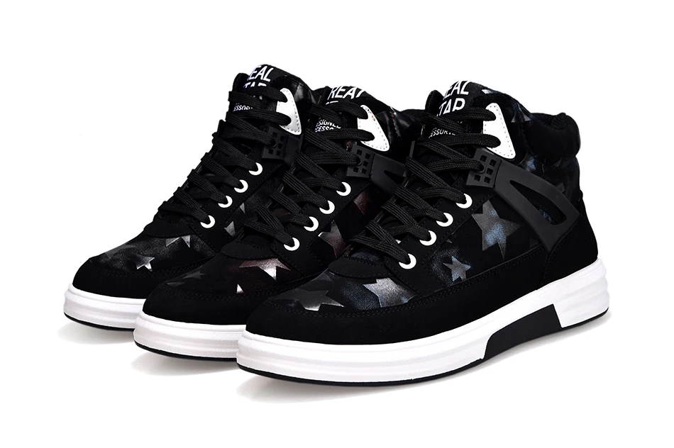 Toptan Ayakkabi Lace-up Breathable Student High Top Shoes Soft Sole Fashion Camouflage Sports Sneakers For Men Casual