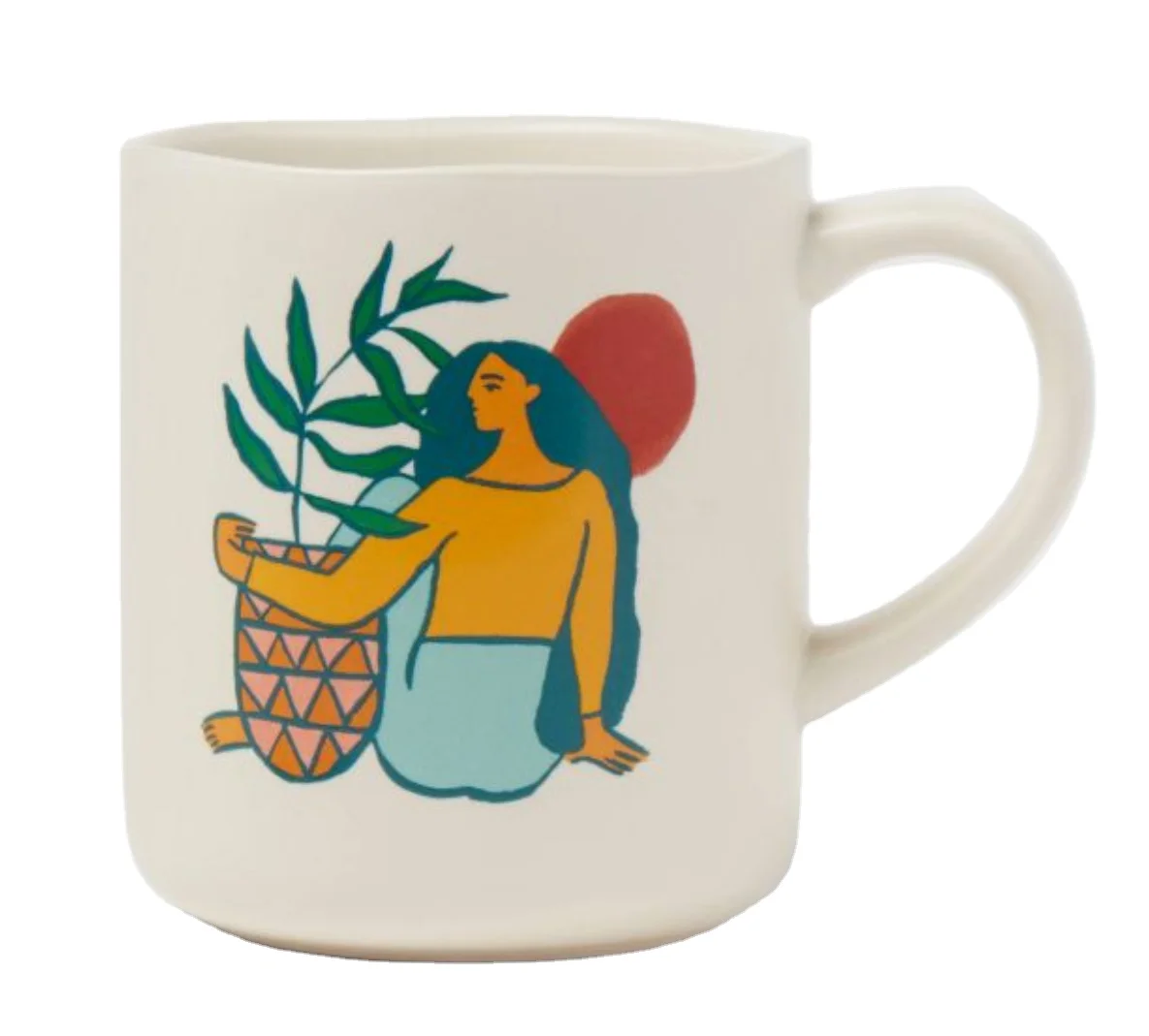 12/14/16oz customizable Gift Accessories Cat/Puppy figure style White Vintage Restaurant style Classic Cream coffee mug