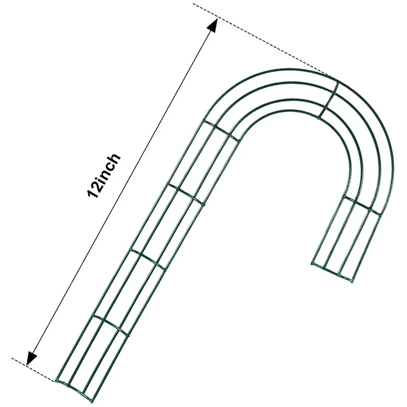 Metal Floral Flower Wreath Frames wreath christmas J Letter Rings for christmas wreath decorative