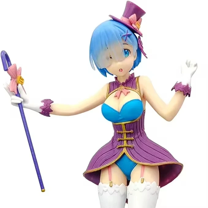 Custom Anime Character Remu Japanese Cartoon Figures Collection Anime Toys
