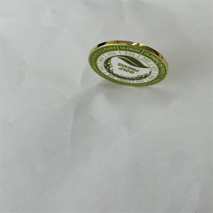 High Quality Free Sample Golf Magnet Gifts Set Challenge Golf Marker Souvenirs Casino Yardage Coin Poker Accessories Poker Chips