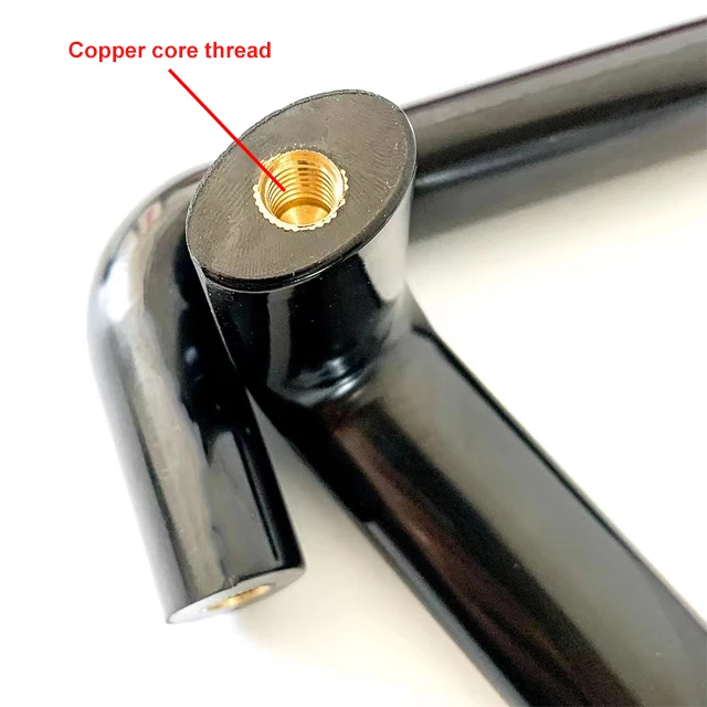 Factory price U Shape Bakelite Pull Handle 90mm Centers Cabinet plastic pull handle m6 Industrial Machine Insulation Handles