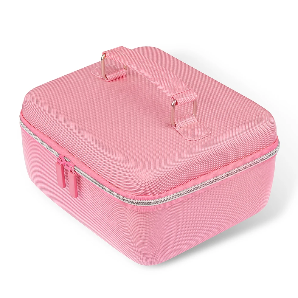 Custom EVA Hard Shell Storage Carrying Zipper Breast Pump Case with Handle