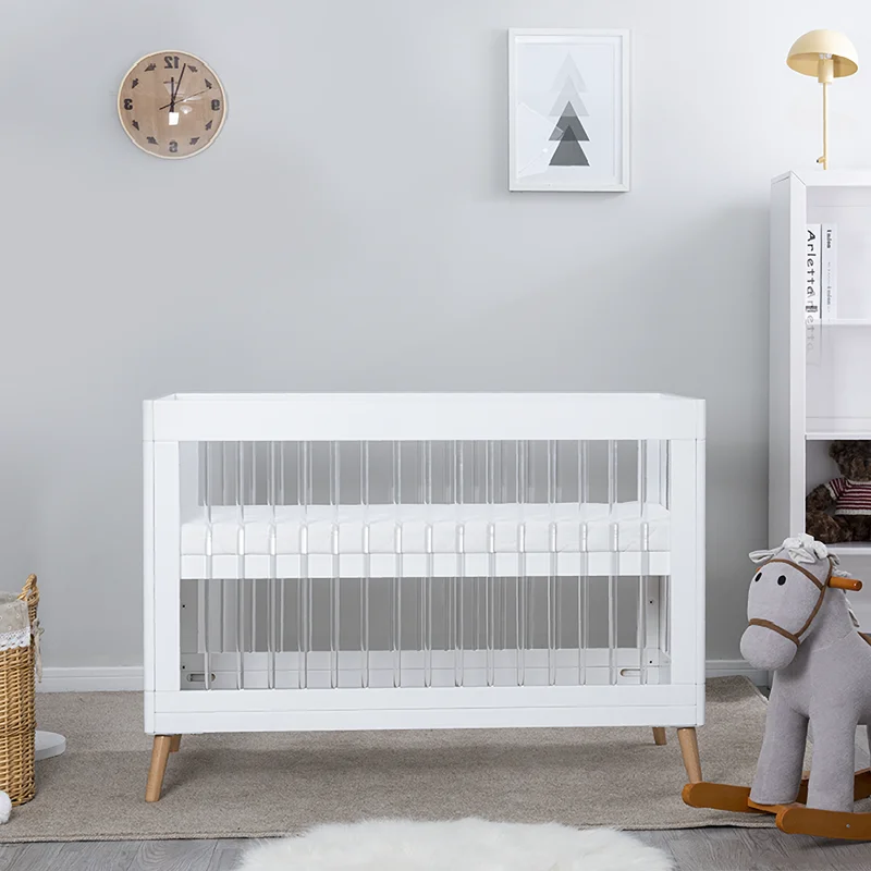 Wholesale  baby furniture acrylic crib