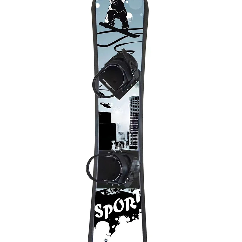 Factory direct sales winter sports kids snowboard kids plastic directional freestyle skis