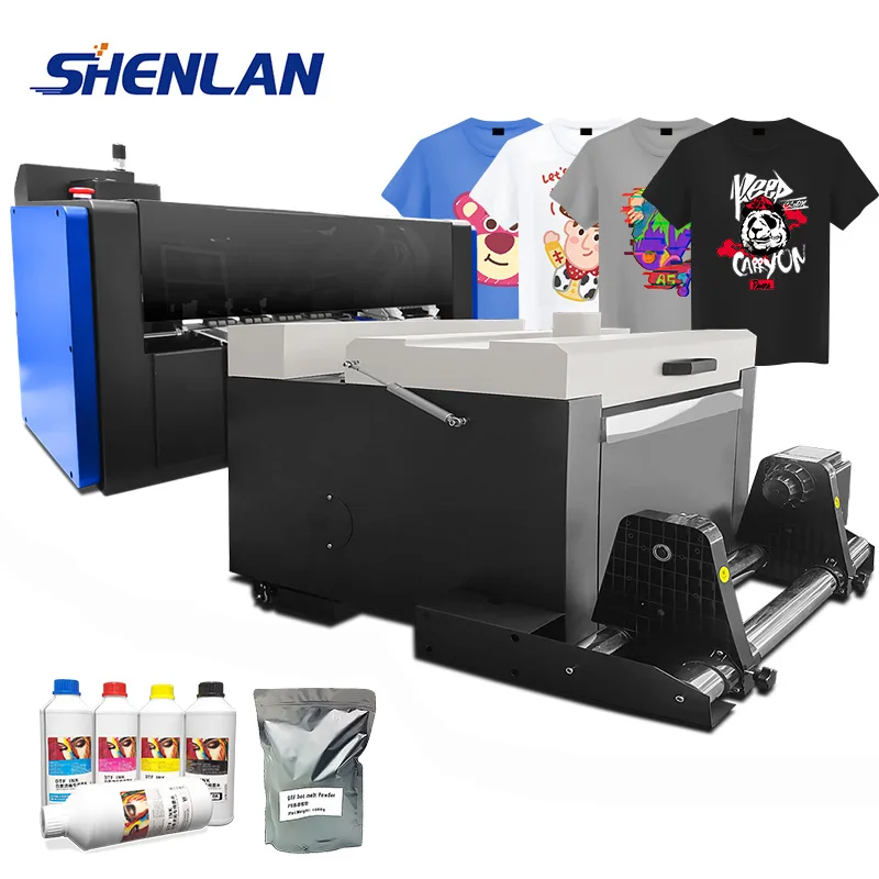 30 см A3 dual xp600 печатающие головки DTF принтер маленькая футболка печатная машина для одежды
