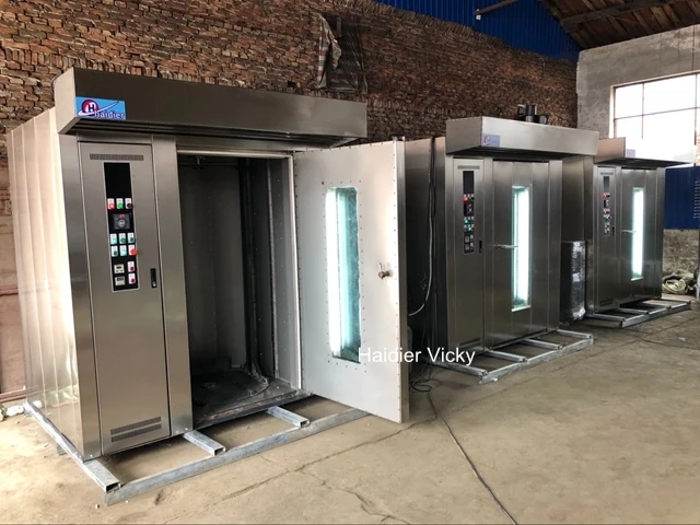 Haidier Professional 16,32,64 Trays Rotary Convection Oven