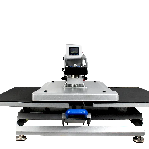 Double station iron heatpress dtf Automatic Heat Press Printing Machine