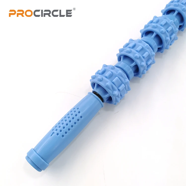 Handheld Muscle Relaxation Bendable Back Neck Massage Roller Stick