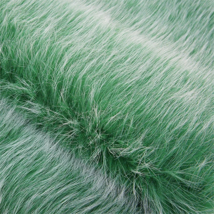 High Quality Plush Long Pile 40Mm Fake Faux Fur Fabric by the Yard