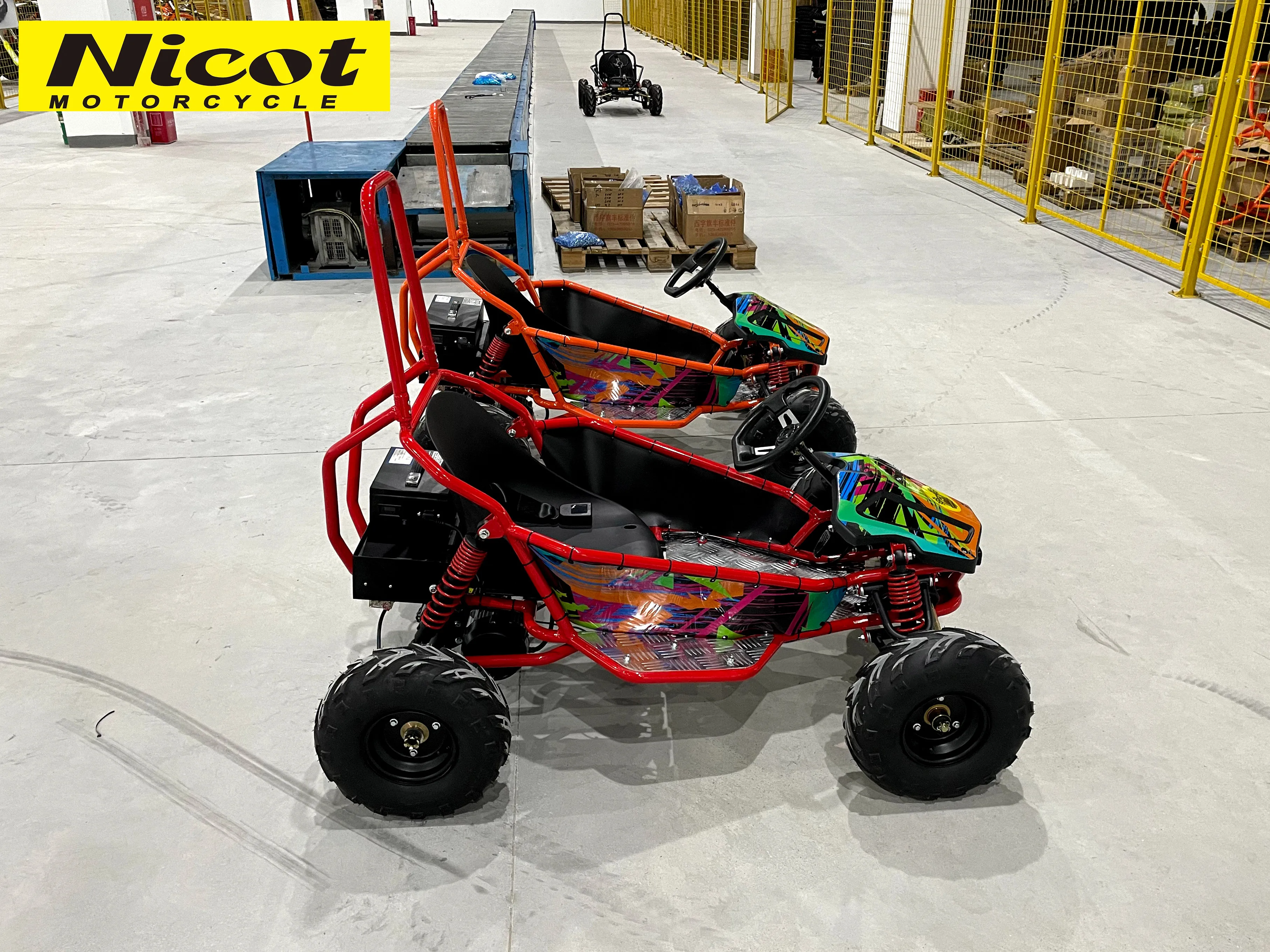 Nicot NX-1 Electric Go Karts 4-Wheel Drift Bike Mini Go Kart Off-road Electric Go Kart for Kids