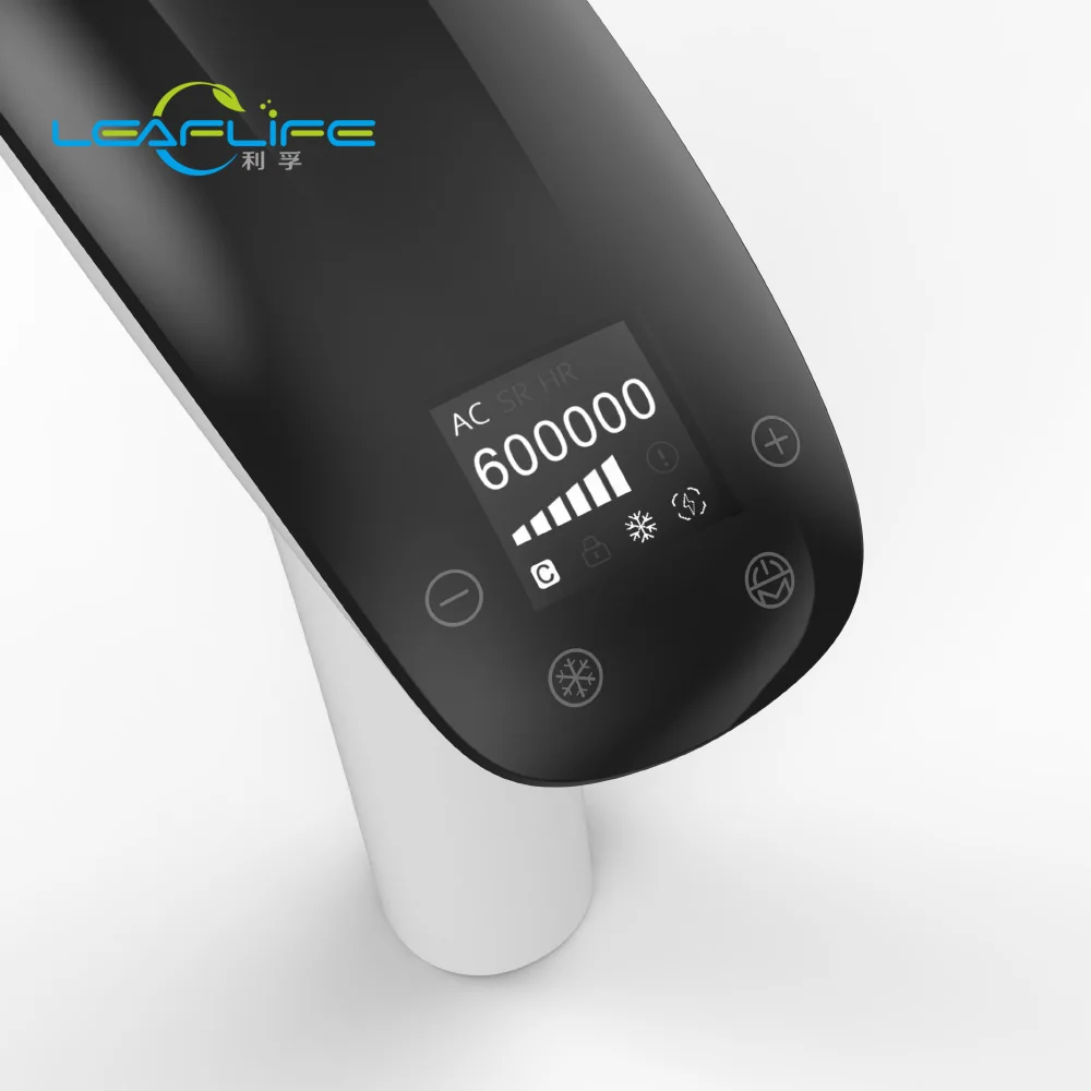 2021 LeafSmooth IPL фотоаппарат для лица домашнего использования лазерное устройство удаления волос