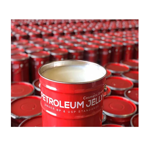 Best Price Factory Direct Sale  Skin Care WHITE PETROLEUM JELLY PACKING 20 KG Red IRON & PE DRUM Best Sale