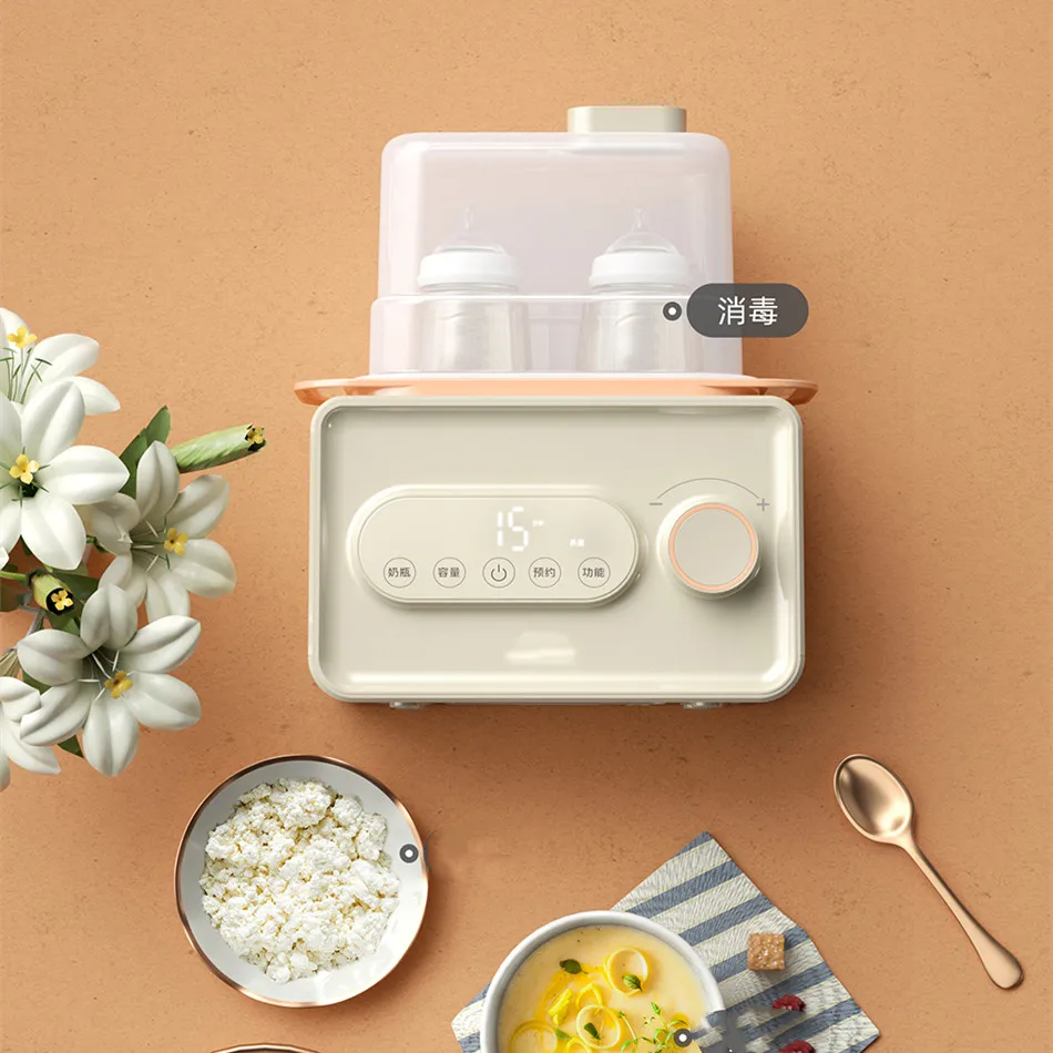 Double Bottle Warmer Adjustable Temperature Kids Milk Bottle Warmer Bottle Milk Warmer