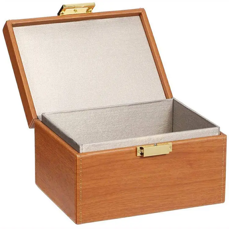 Custom Faraday Box Rfid Car Key Signal Blocker PU Leather Waterproof Shielding Case for Cell Phone Luxury Signal Blocking Box