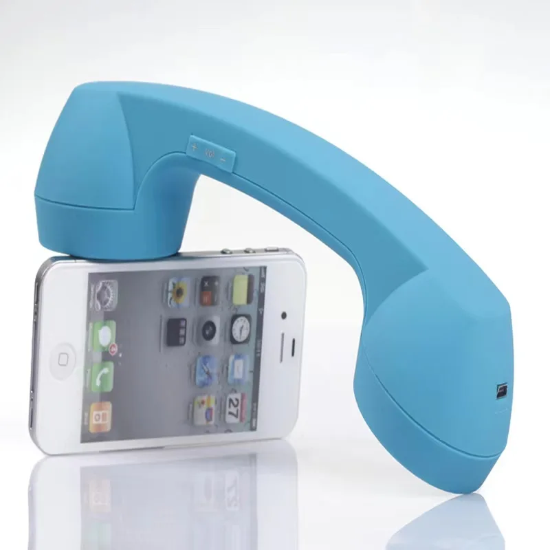 wireless Anti-radiation Retro Mobile Phone Telephone Bluetooth Wireless Handset Hands Free Receiver Devices Handset