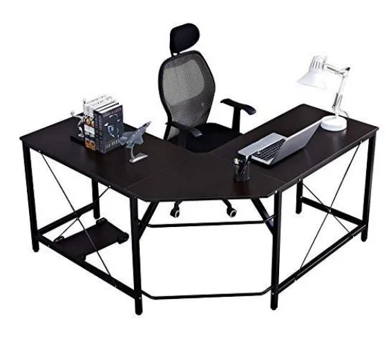 Computer Smart L Shape Foldable furniture  Home office computer desk