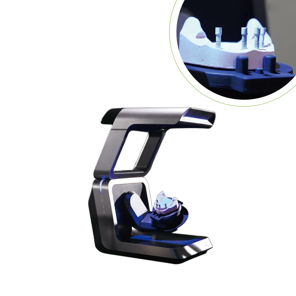 OEM Desktop Dental Lab Scanner 3D Texture Scan Blue Light Demo Machine Teeth Scanner