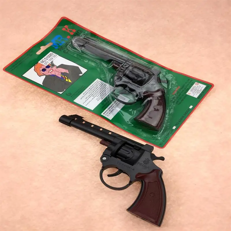 
Plastic Toy Gun Manufacturer Big Size Plastic Toy Gun For Ring Cap Bullet 