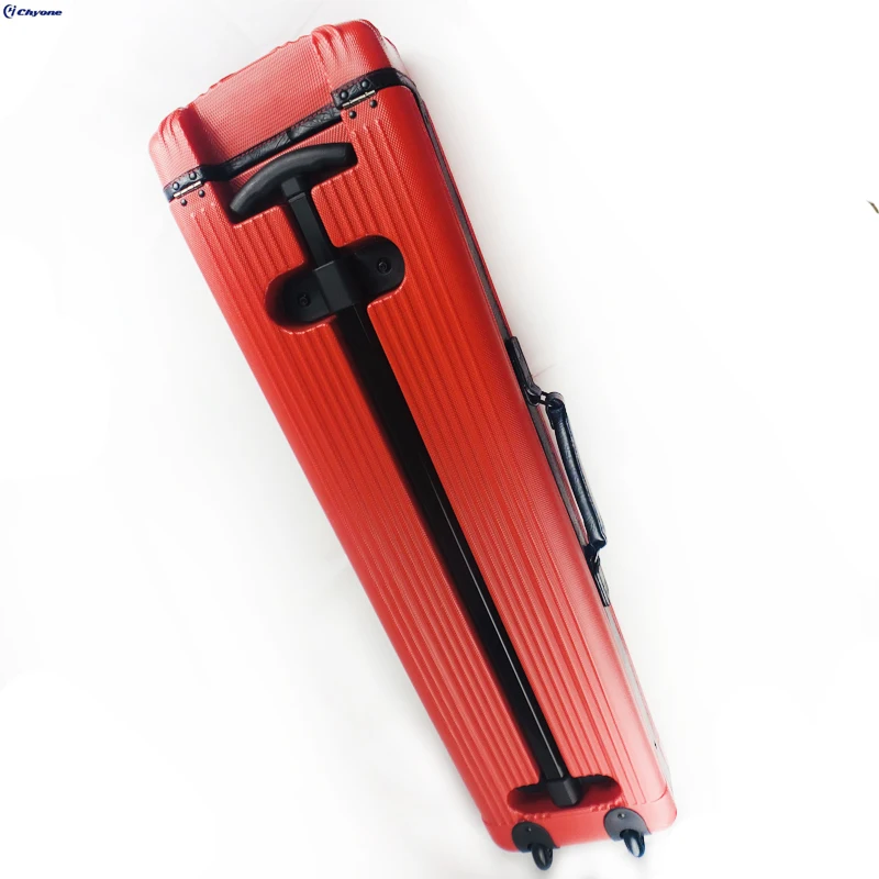 4B8S ABS hard billiard cue case trolley pool cue case