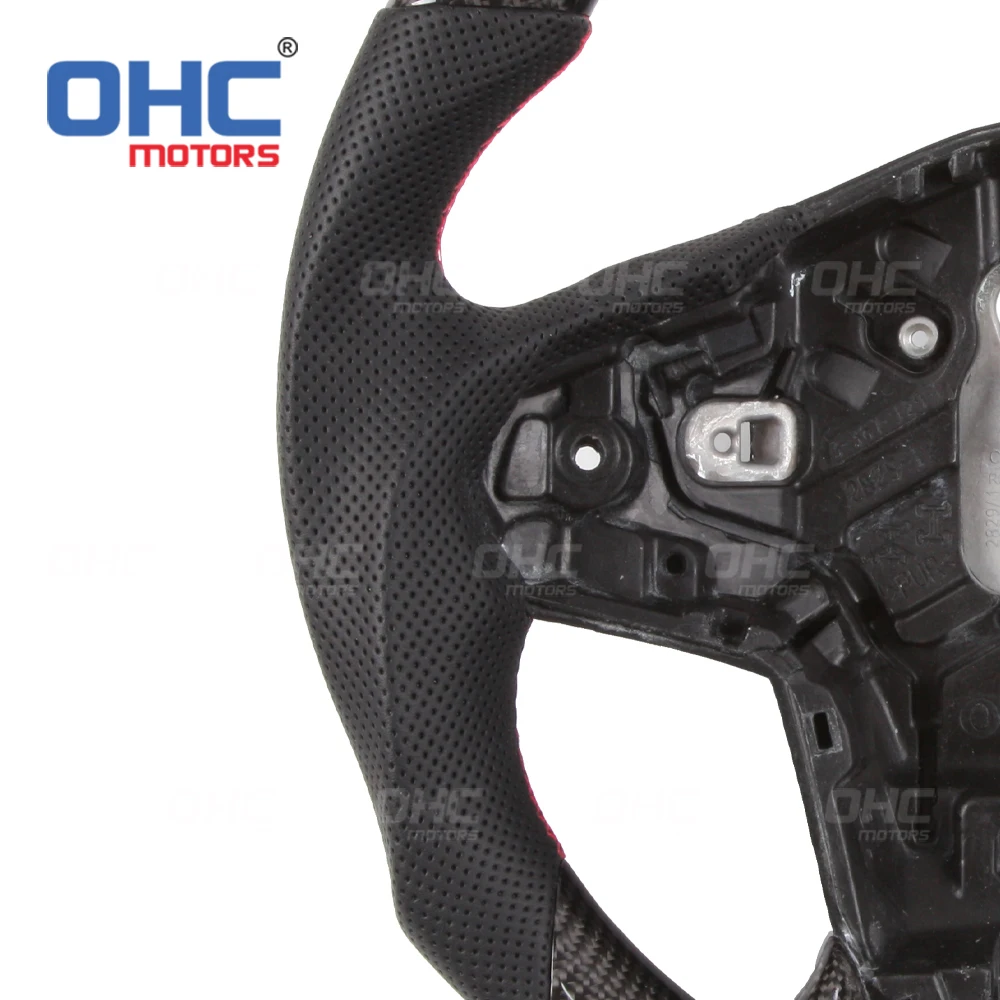 Factory Customized Real Carbon Fiber Steering Wheel for toyota supra steering wheel MK5 A90 OHC MOTORS
