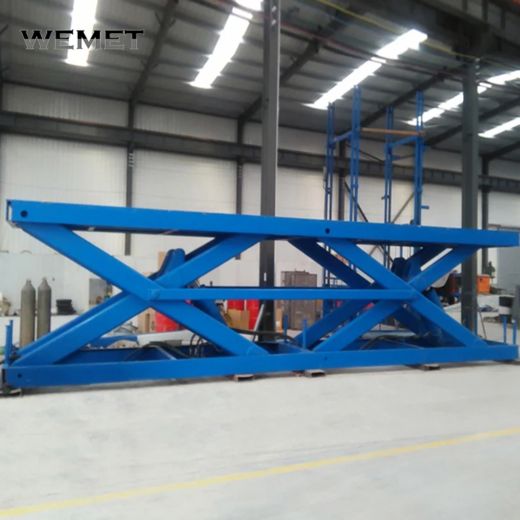 customization hydraulic fixed scissor car lift for basement garages