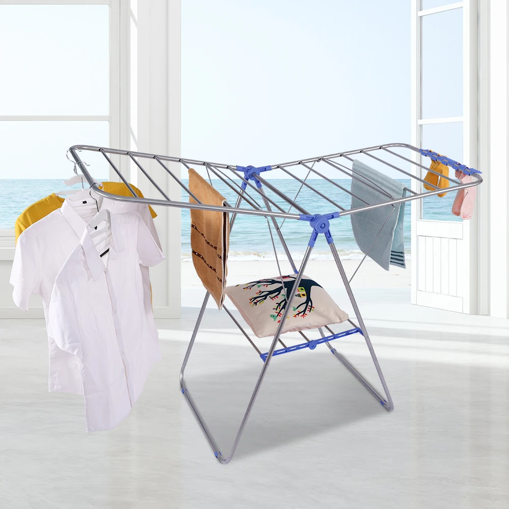 Factory Direct Sale Airer Drying Rack Laundry Drying Racks Standing Clothes Dryer