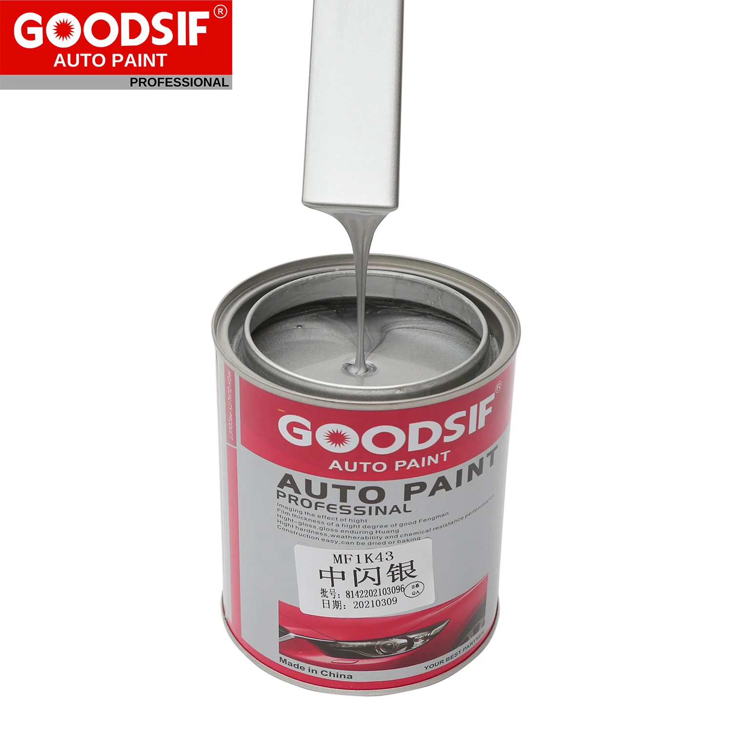 China Carpaint Manufacturer High Quality Mix Toner Aut Bobody Repair Primer Automotive Paint