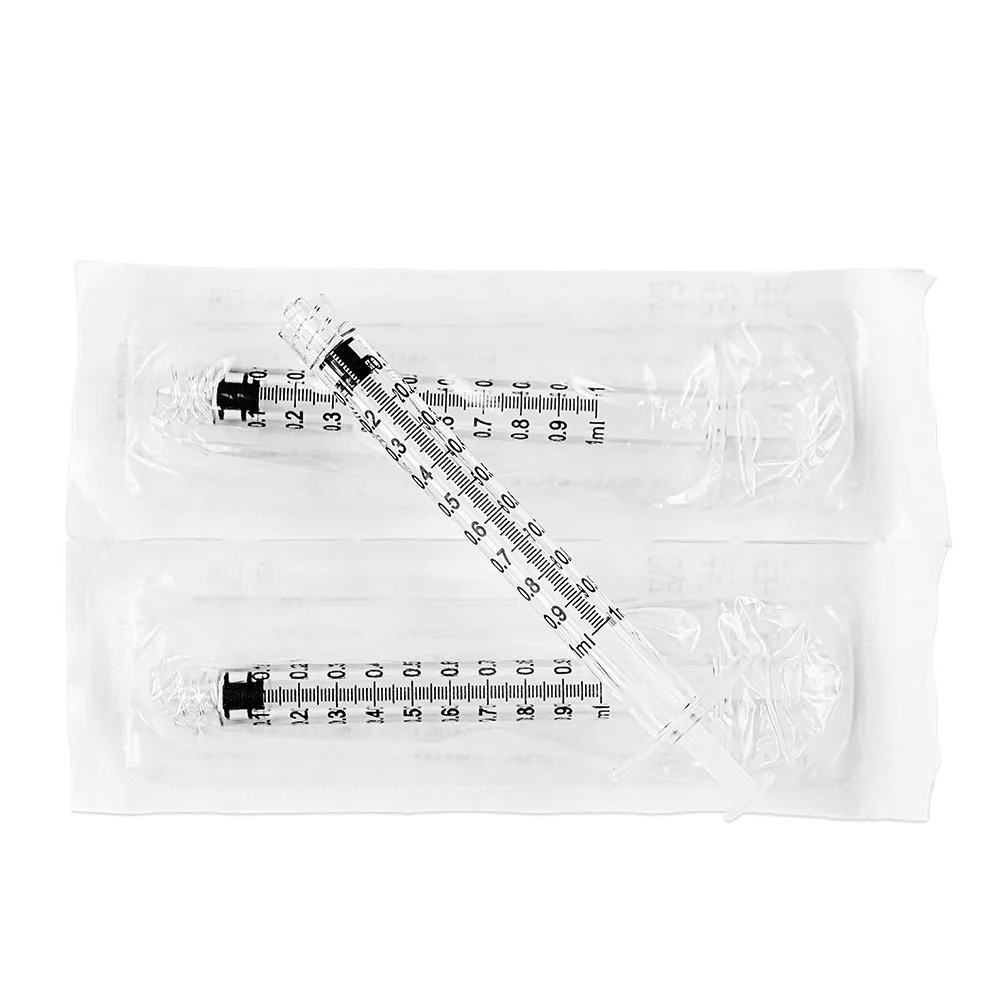 Injection & Puncture Instrument Transparent Colored Syringe Polycarbonate Pc Disposable 3cc 6cc 10cc Ce Eos Clinic Nova Syringe