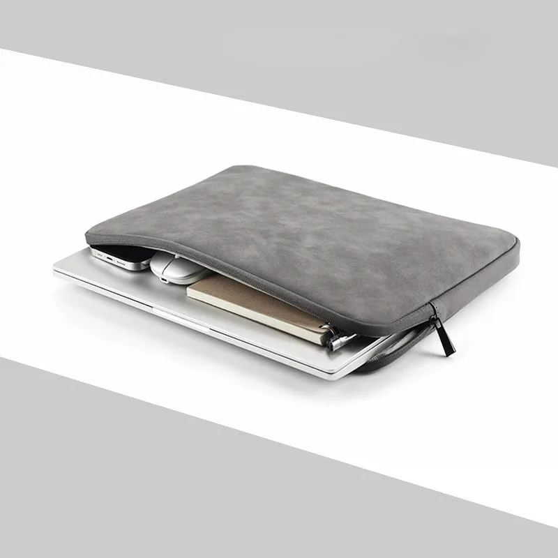 new funky hotsale Wholesale factory custom logo comfortable fashion PU vegan leather Laptop Sleeve Cute Computer Bag