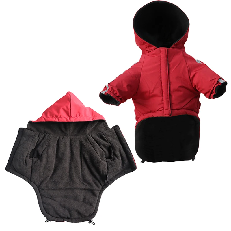 Winter Pet Dog Clothes Super Warm Jacket Thicker Cotton Coat Waterproof Small Dogs Pets Clothing For French Bulldog Puppy