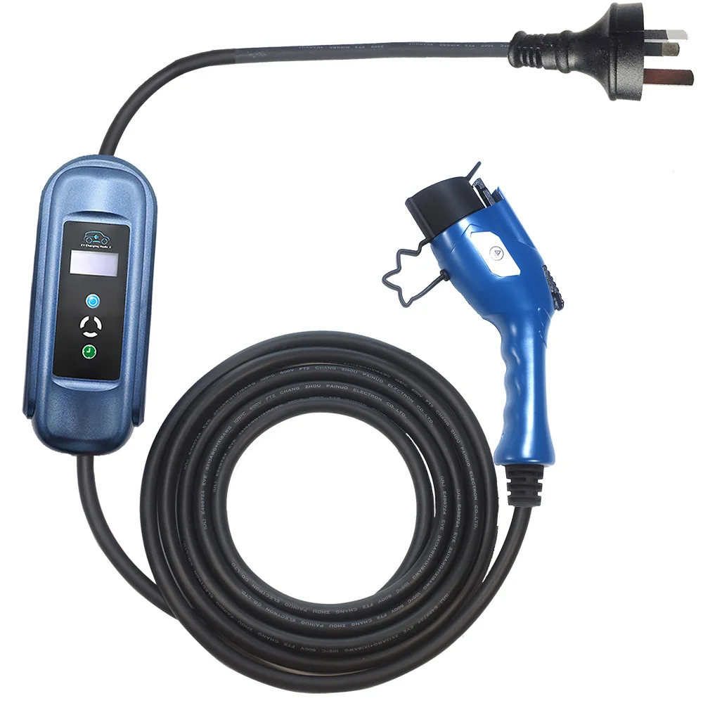 
 Временной старт резервный Iec 62196 2 Тип 1 16A Ev Зарядные провода портативное зарядное устройство для электромобилей  
