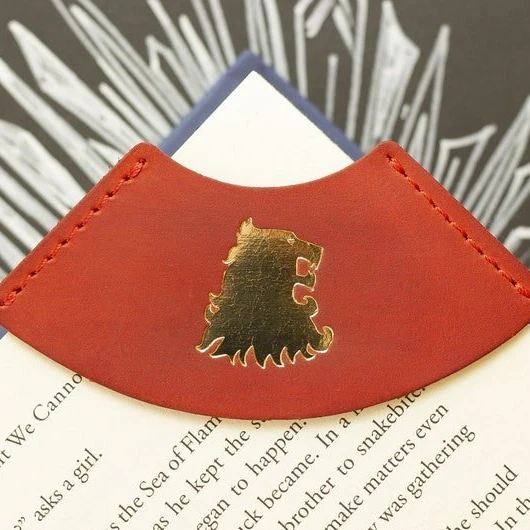 2 Pack Vintage bookmarks for books, Genuine Leather corner page marker, Handmade Memo Stationery gift School supplies