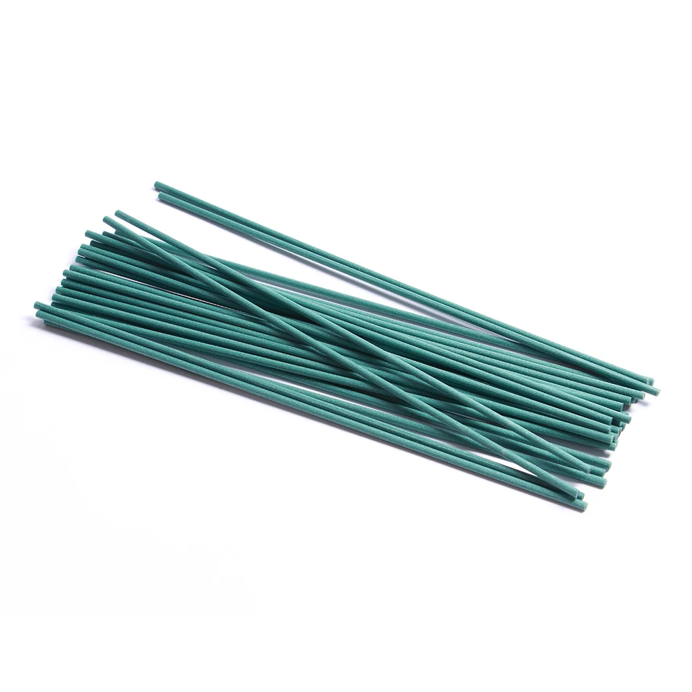 Free Sample Essential Oil Aroma Diffuser Natural Green Rattan Fiber Reed Diffuser Stick
