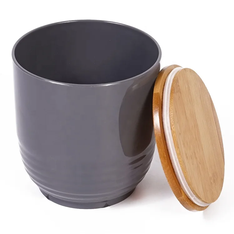 
High Quality 1000ml Plastic Storage Jars Kitchen Coffee Sugar Tea Canister 