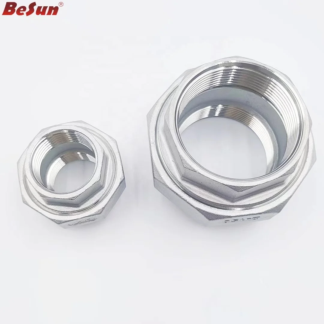 Pipe Fitting Union  Female Threaded Union Casting Weld End Coupler Fittings Customizable Plugs
