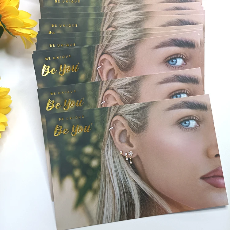 Fashion design customized paper visit  insert card business cards for company,Printed private thank you card for small business