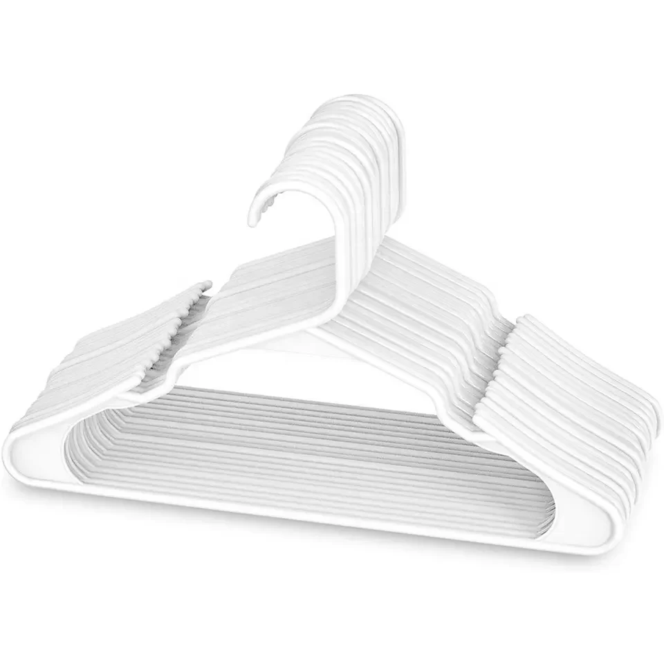 High Quality Black Super Heavy Duty Premium Quality Plastic Suit Hangers Plastic Hangers
