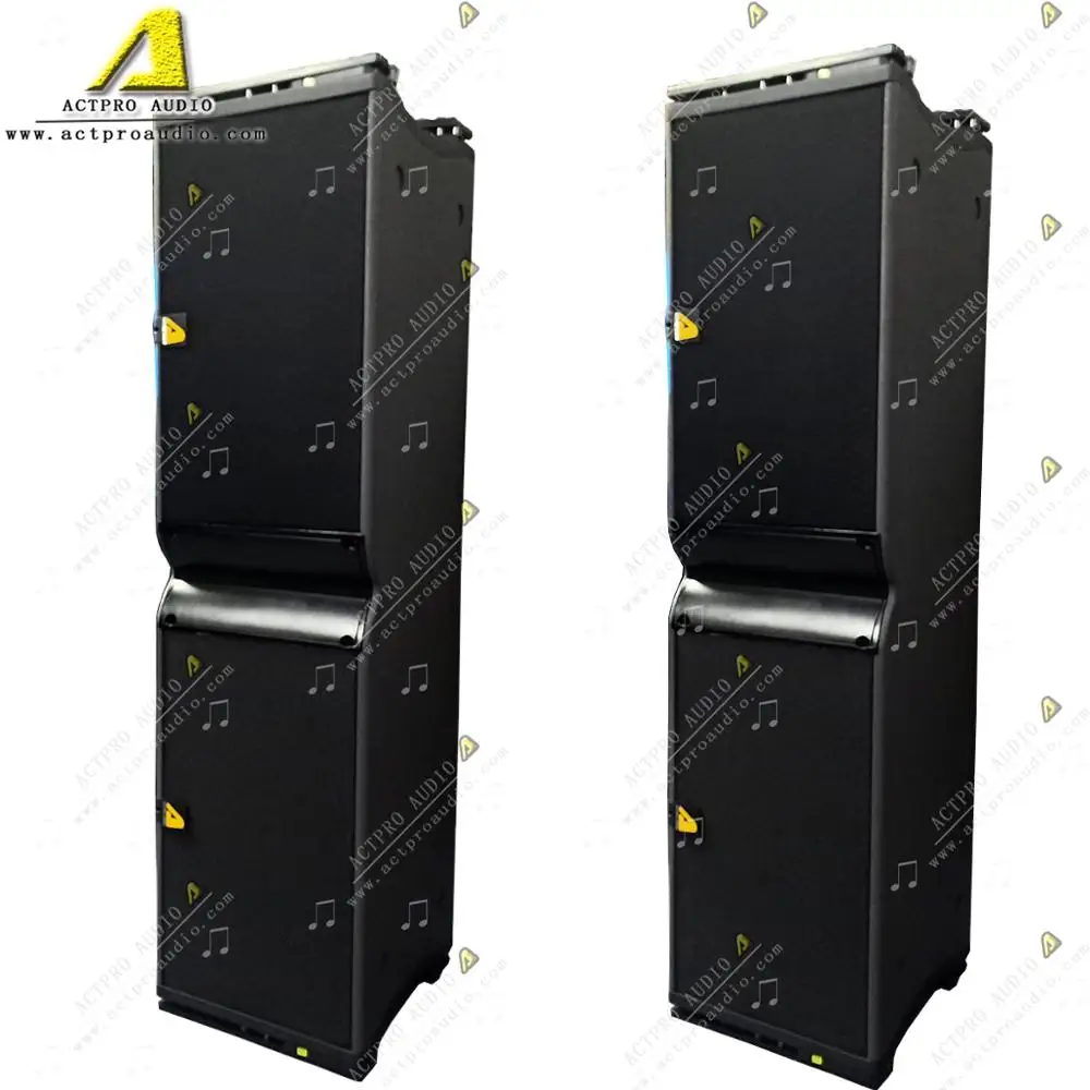 Pro speaker stage active line array speaker dual 12 outdoor line array speaker system