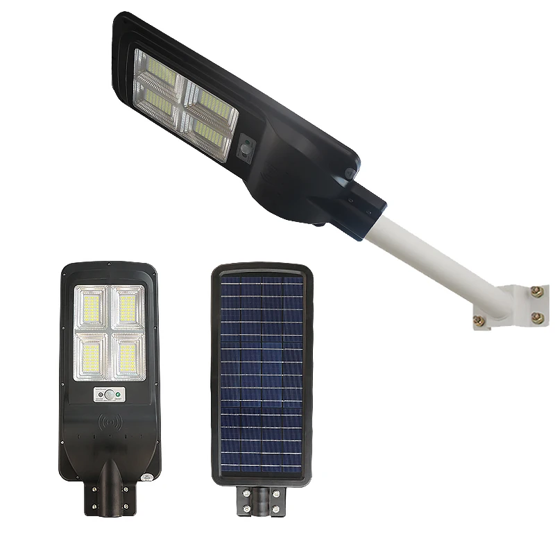 Solar Manufacturer 60W 96 Leds Pole 8M Molding Machine Outdoor Sensor Solar Street Light With Cctv Camera Lens
