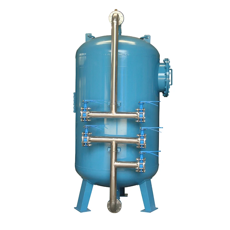 500LPH 1TPH 5TPH 10TPH 30TPH углеродистая сталь кварцевый песок система очистки воды заводская