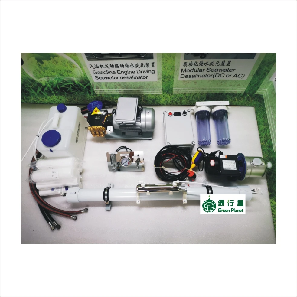Экономичная морская система обратного осмоса VT1T с питанием от солнечной энергии для очистки воды от морской воды