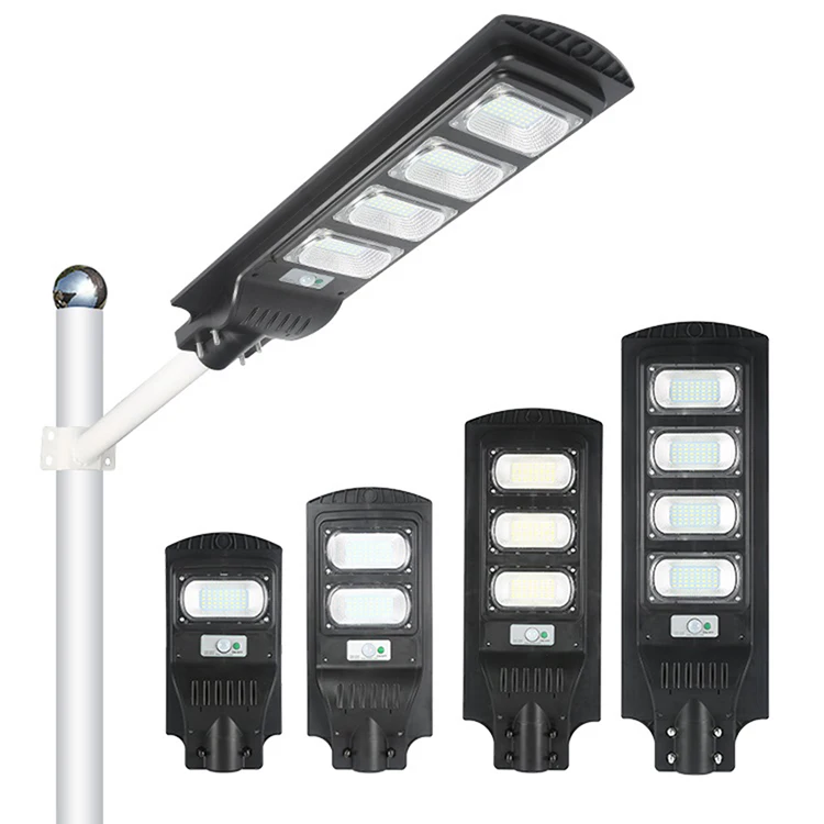 COYOLED Waterproof Integrated Street Light Led Solar Street Light Outdoor Remote Control All in One Solar Street Lamp