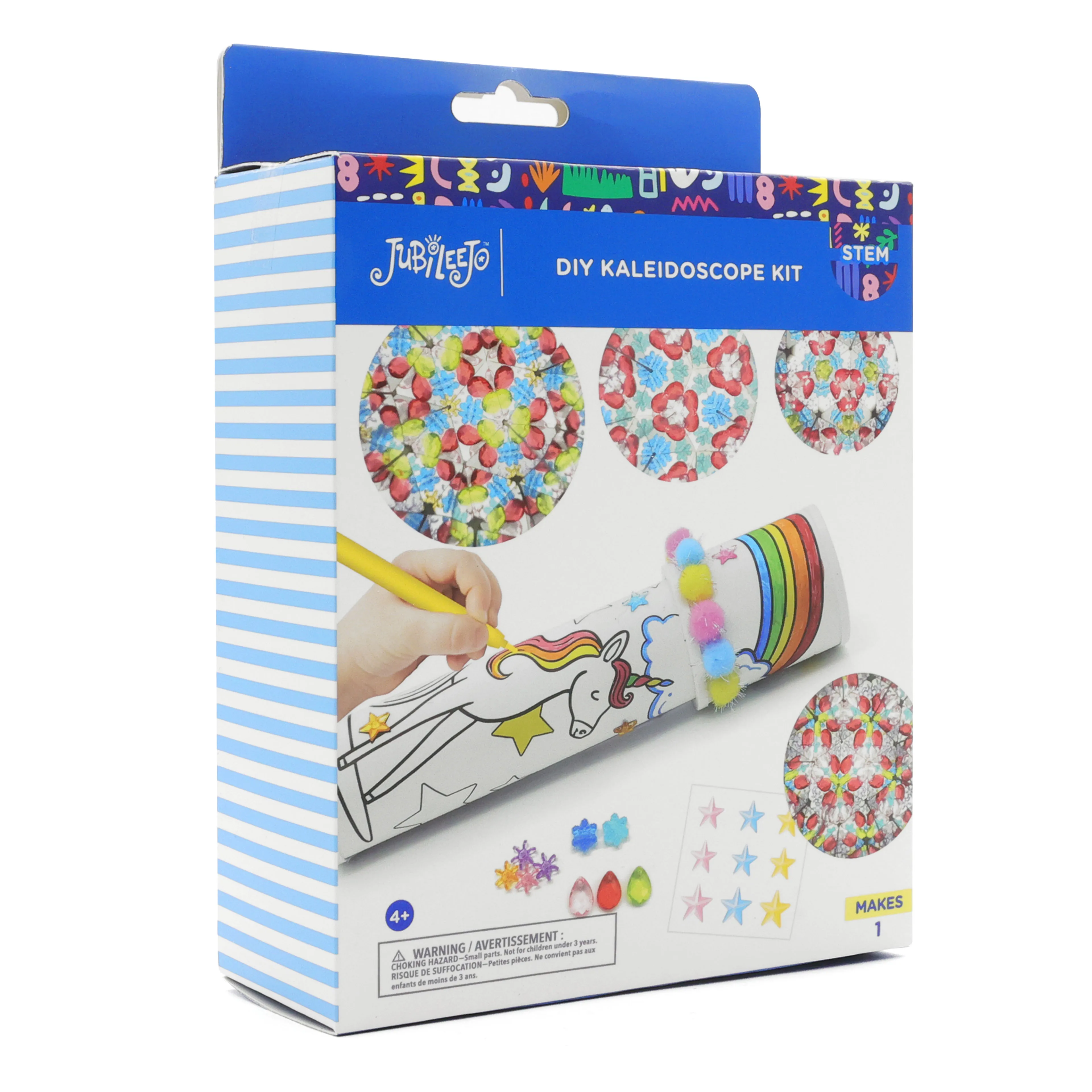 DIY STEM KALEIDOSCOPE KIT-UNICORN