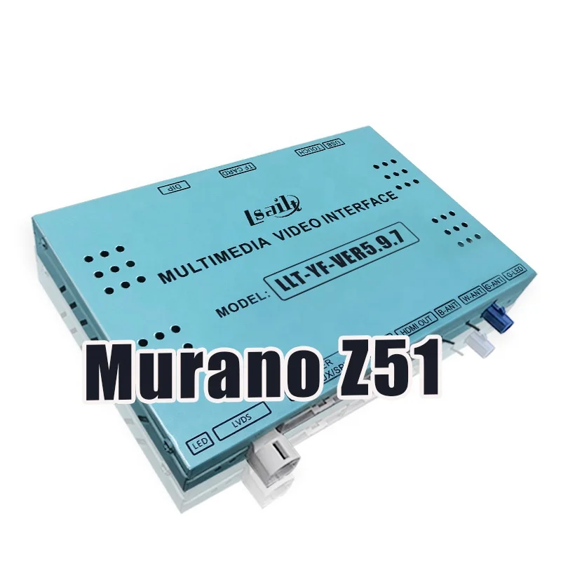 Lsailt CP AA / android interface box for Nissan Murano Z51 2011-2014 with gps navigation wireless auto YTB Netfli